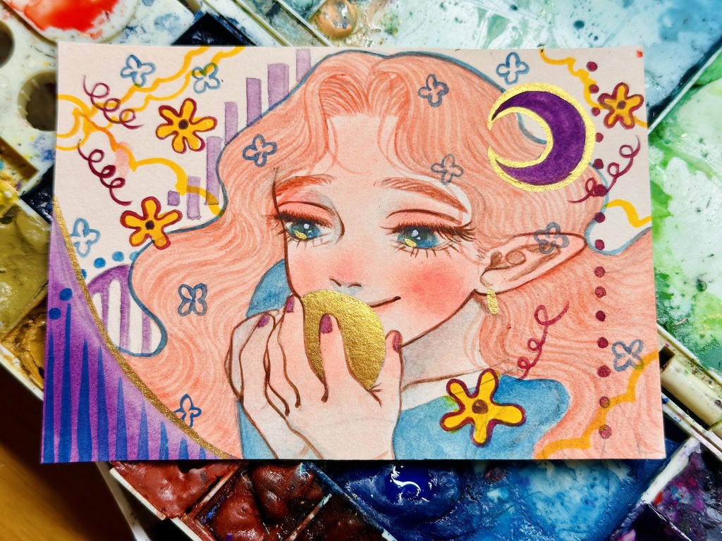 砂糖菓子に口付け