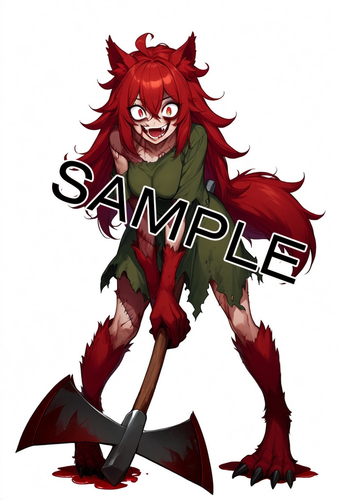 屍の人形(ネクロニカ用プレイヤーキャラ素材)