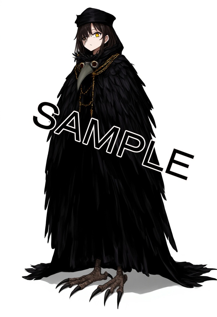 屍の人形(ネクロニカ用プレイヤーキャラ素材)