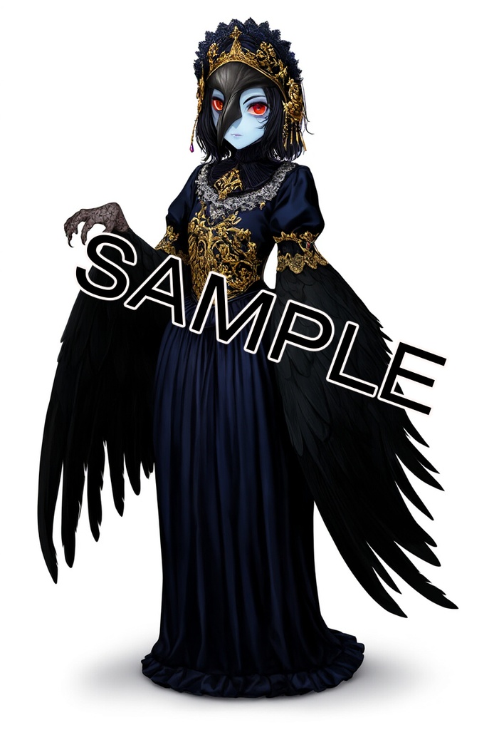 屍の人形(ネクロニカ用プレイヤーキャラ素材)