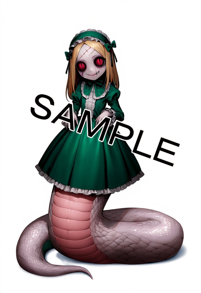 屍の人形(ネクロニカ用プレイヤーキャラ素材)