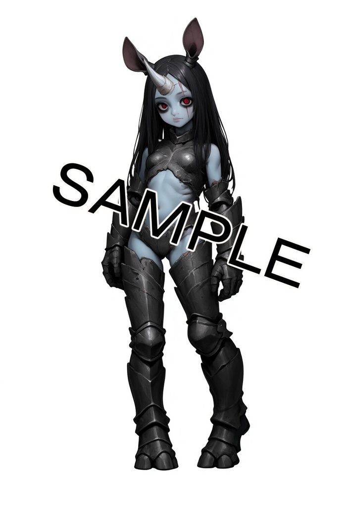 屍の人形(ネクロニカ用プレイヤーキャラ素材)