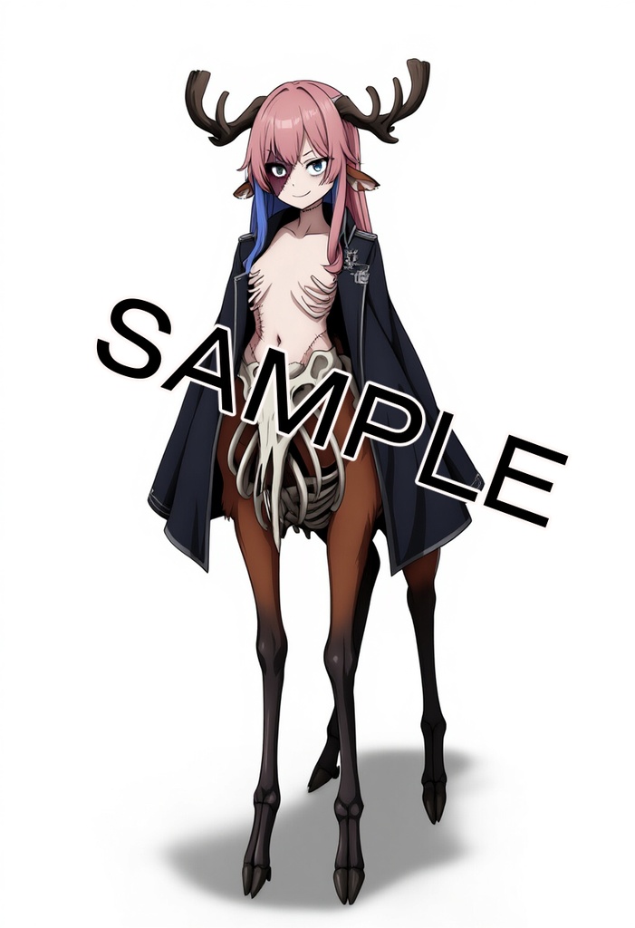 屍の人形(ネクロニカ用プレイヤーキャラ素材)