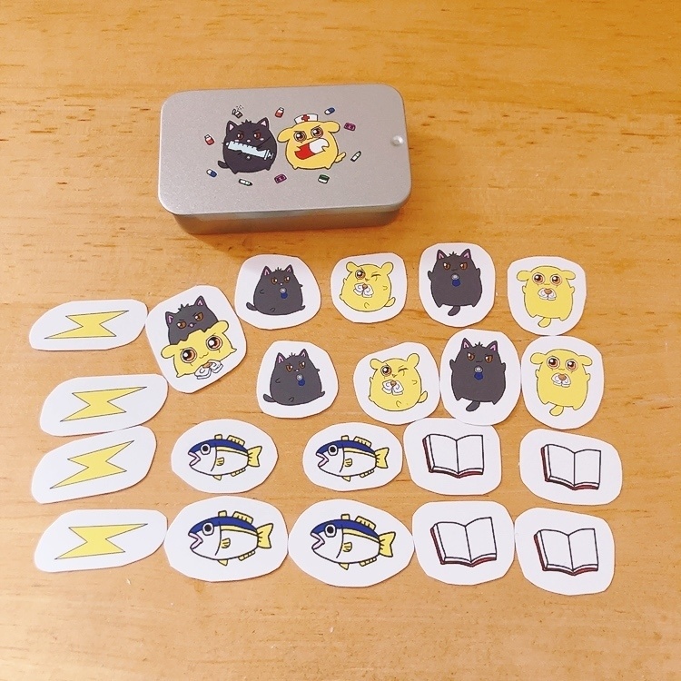 まんまるちゃんメンタム缶とシールのセット