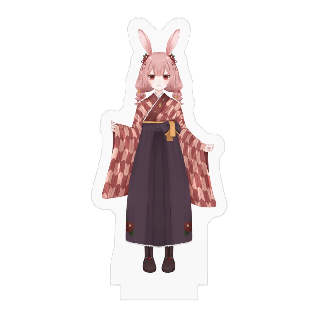 【新人Vtuber】兎野みやびのアクリルフィギュア