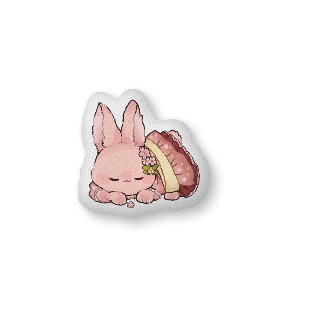 兎バーションふかふかクッション