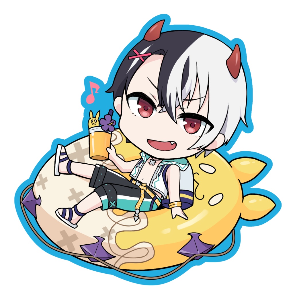 カリザきゅんサマー！アクリルキーホルダー