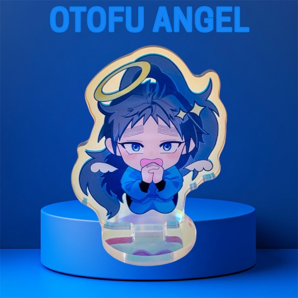 オーロラお豆腐天使アクリルスタンド໒꒱⋆ﾟ