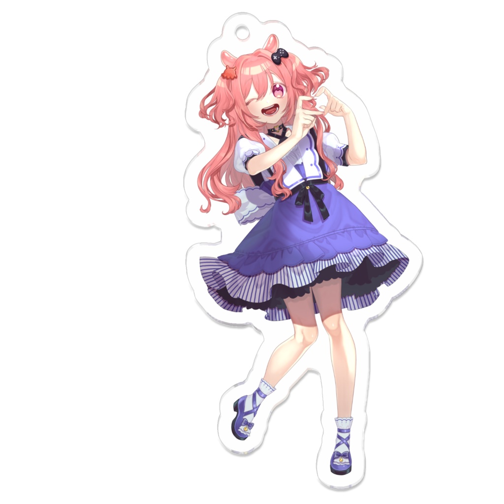 アクリルキーホルダー等身(コーティングなし)【作者:たんたかたまさか様】
