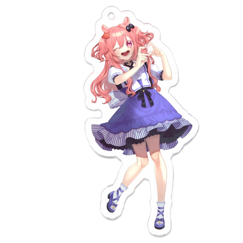 アクリルキーホルダー(コーティング有)【イラスト:たんたかたまさか様】