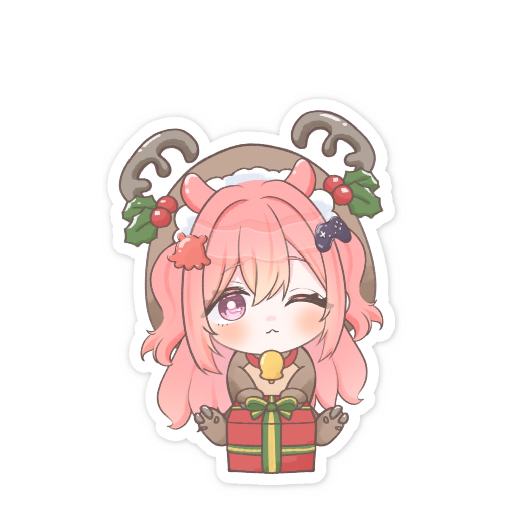 トナKai(トナカイ)スマホステッカー