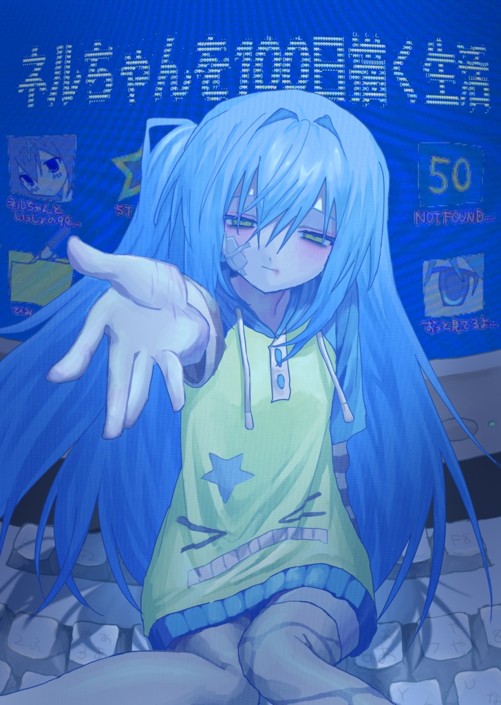 ネルちゃんを100日描く生活 50
