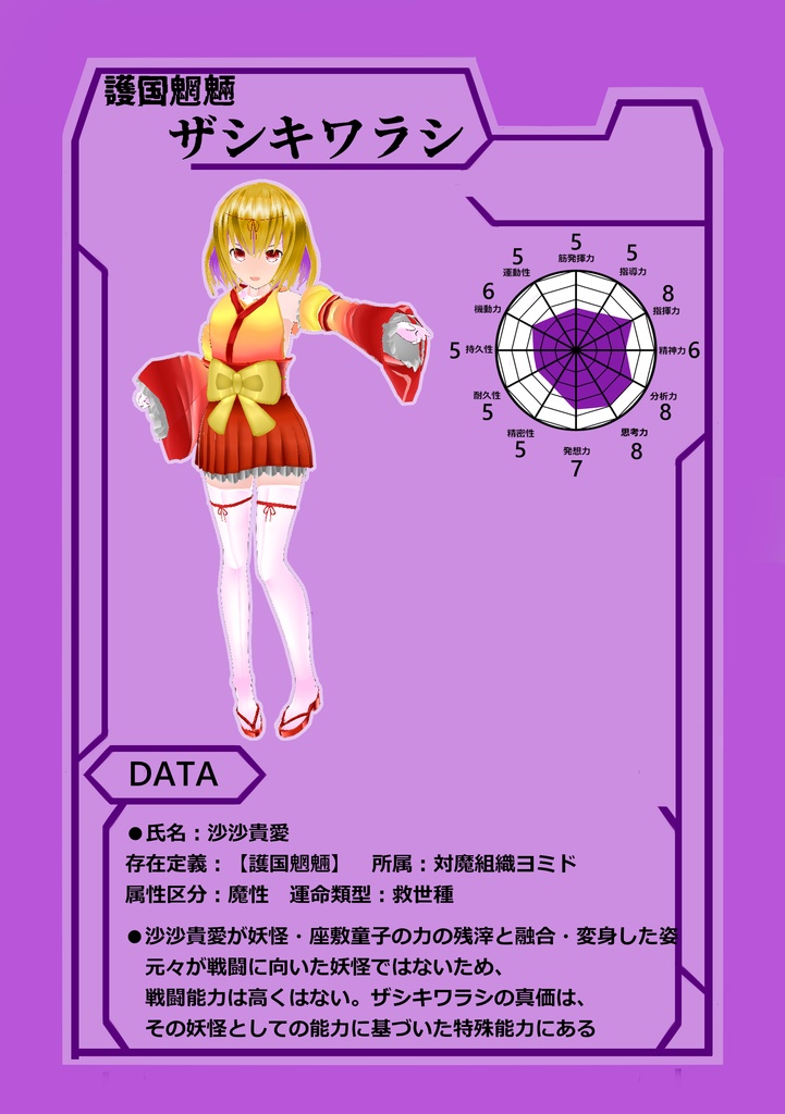 護国魍魎ザシキワラシ(小説)