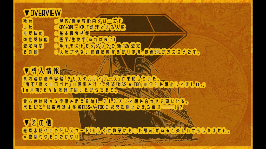 【CoCシナリオ】Have a nuts and funny time!【SPLL:E109609】