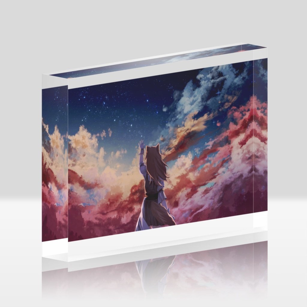 愛瀬燈 アクリルブロック(暁)