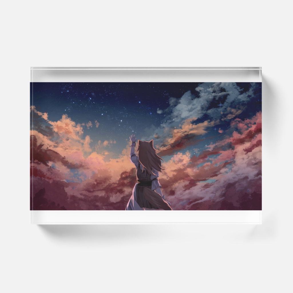 愛瀬燈 アクリルブロック(暁)