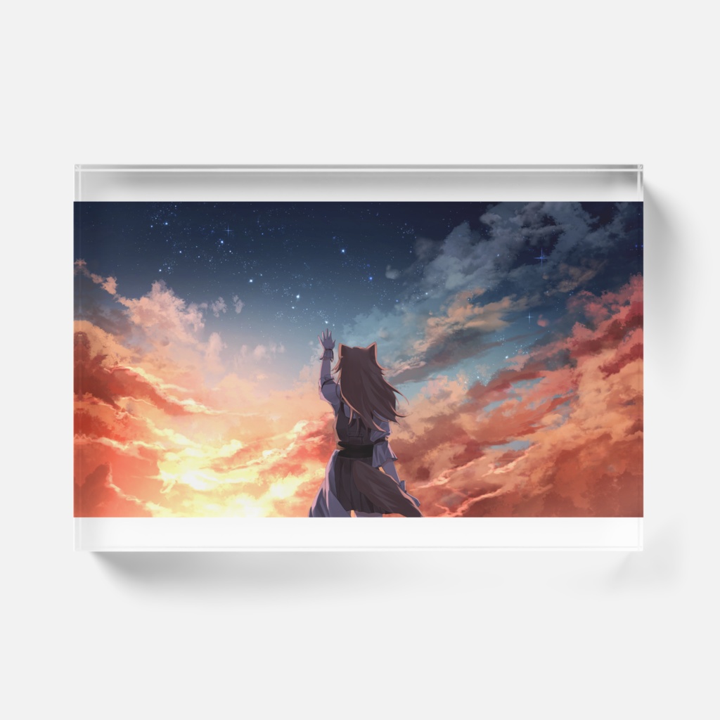 愛瀬燈 アクリルブロック(曙)