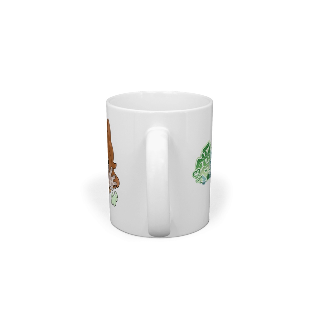 愛瀬燈 とももマグカップ (右利き)