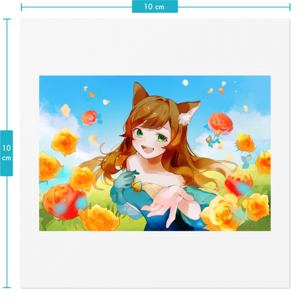 愛瀬燈 誕生日グッズ ステッカー