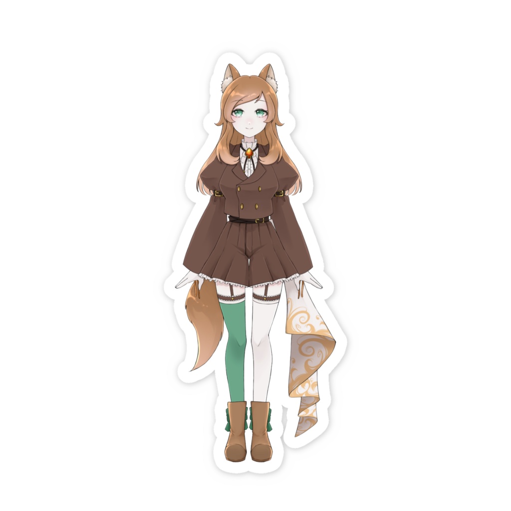 愛瀬燈 新ビジュアル(長袖) ステッカー