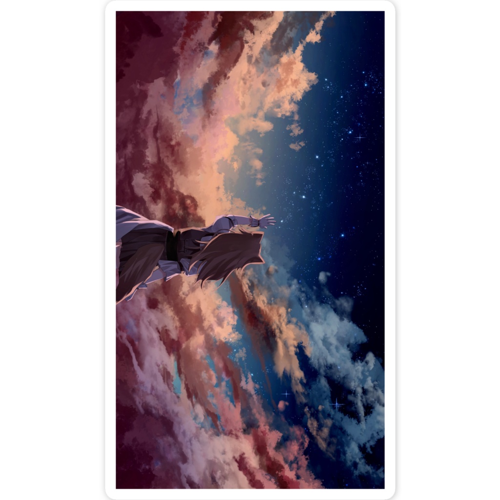 愛瀬燈 曙 ステッカー