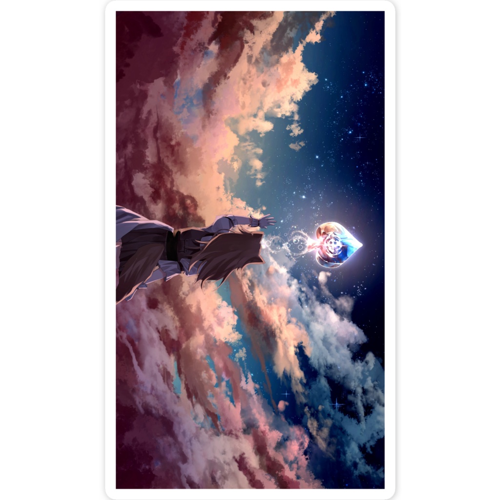 愛瀬燈 東雲 ステッカー