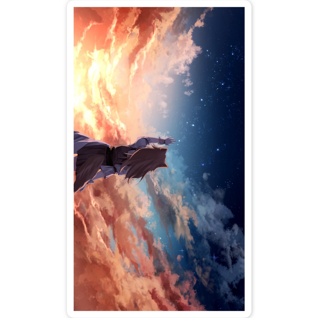 愛瀬燈 曙 ステッカー