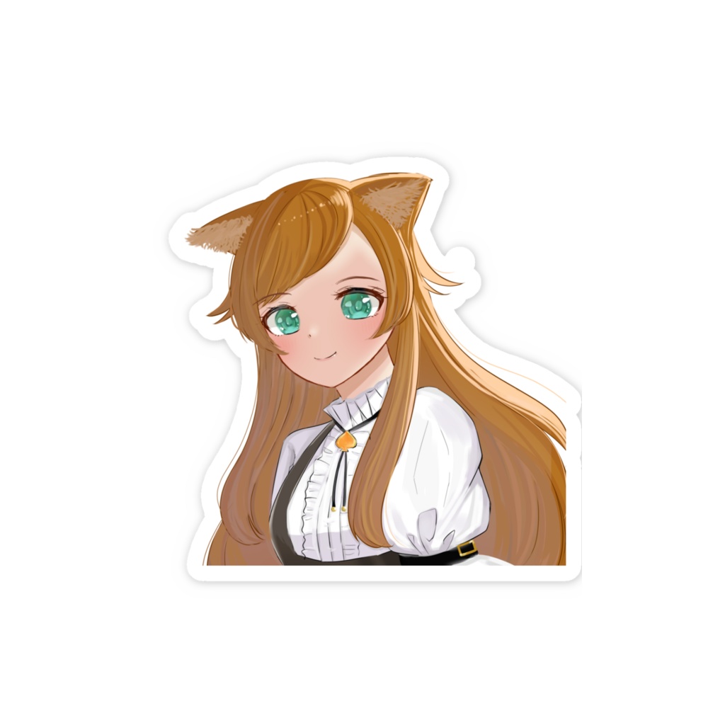 愛瀬燈 初期ビジュアル ステッカー