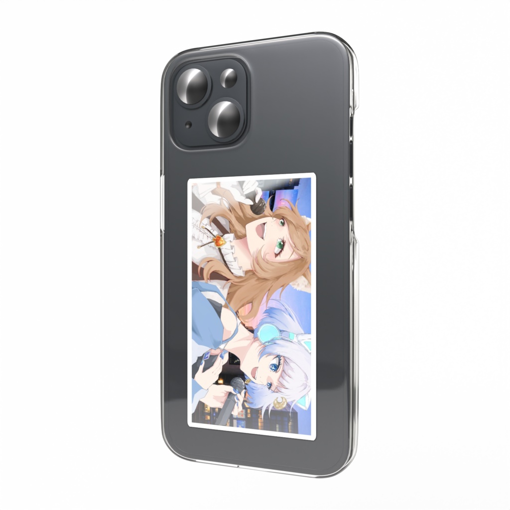 ツキマチアス＆愛瀬燈 "世界は美しいはずなんだ" ステッカー