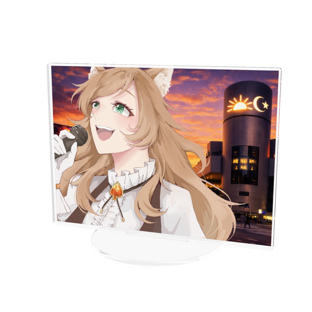 愛瀬燈 "世界は美しいはずなんだ" アクリルスタンド