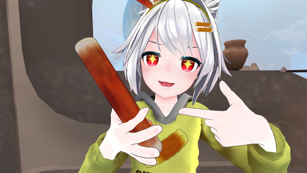 3Dモデル 日本のソウルフード「ちくわ」