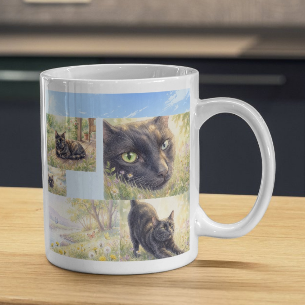 黒猫　デジタル