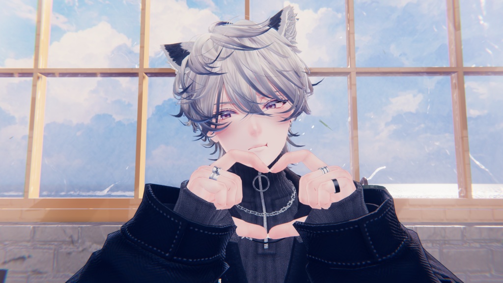 【17体アバター対応】可愛いハートが作れるハンドジェスチャー【1set¥100円】