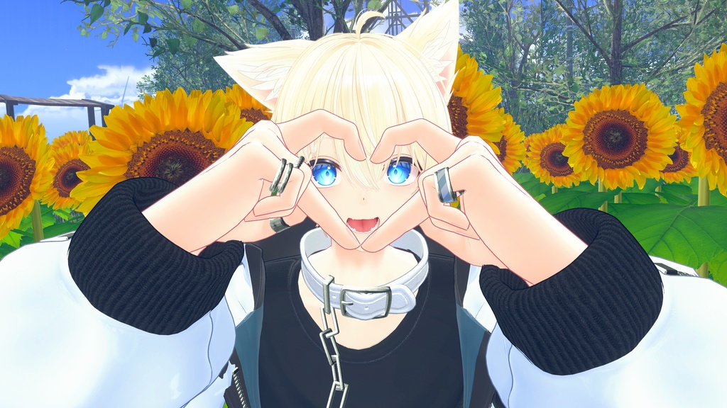 【17体アバター対応】可愛いハートが作れるハンドジェスチャー【1set¥100円】