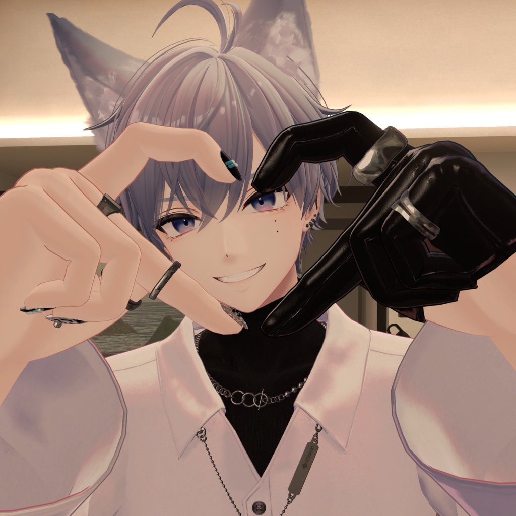 【17体アバター対応】可愛いハートが作れるハンドジェスチャー【1set¥100円】