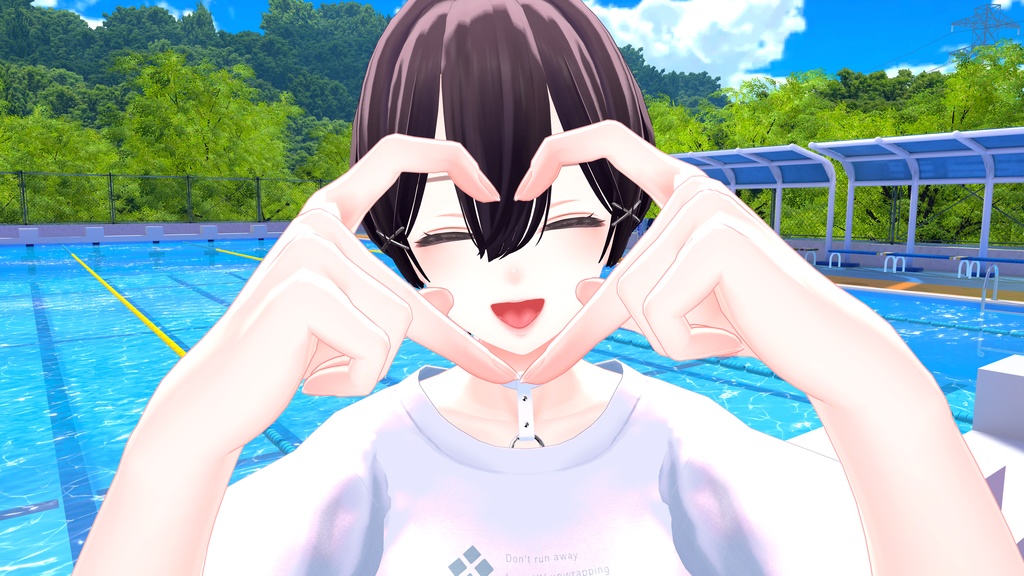 【17体アバター対応】可愛いハートが作れるハンドジェスチャー【1set¥100円】