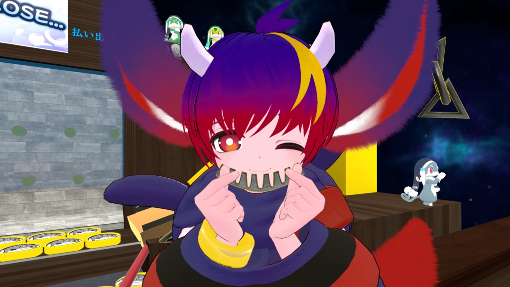 【17体アバター対応】可愛いハートが作れるハンドジェスチャー【1set¥100円】