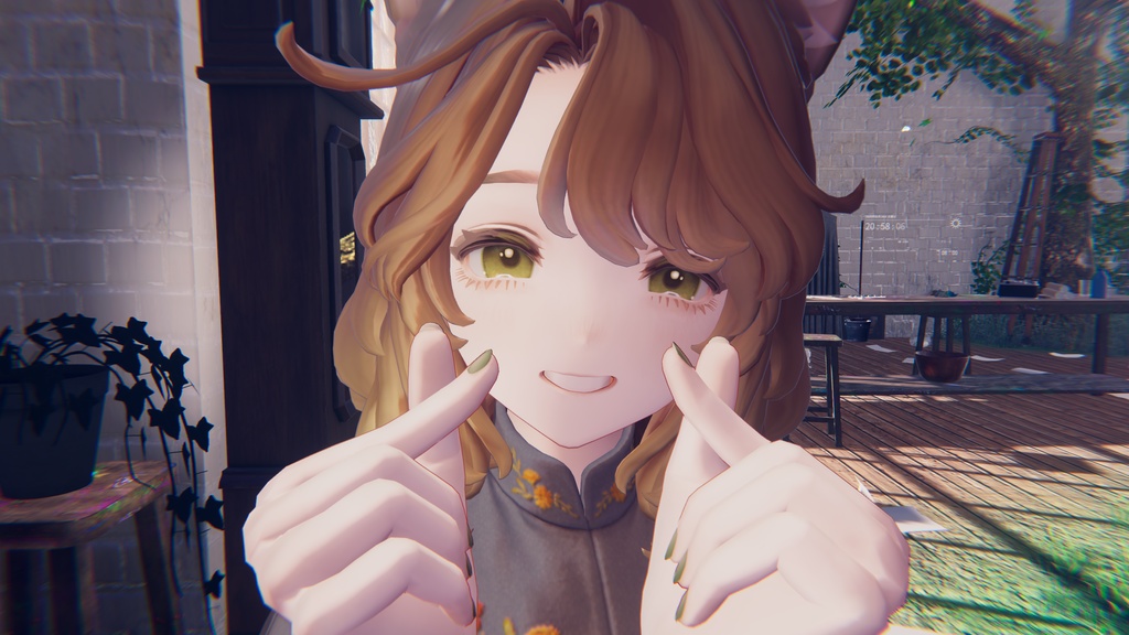 【17体アバター対応】可愛いハートが作れるハンドジェスチャー【1set¥100円】