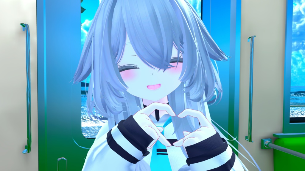 【17体アバター対応】可愛いハートが作れるハンドジェスチャー【1set¥100円】