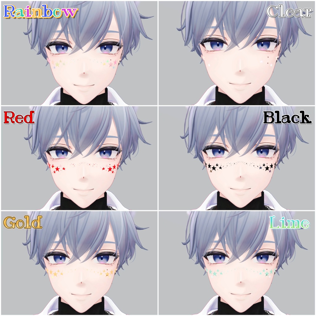 【13体対応】星屑ソバカス【カラー6種類】