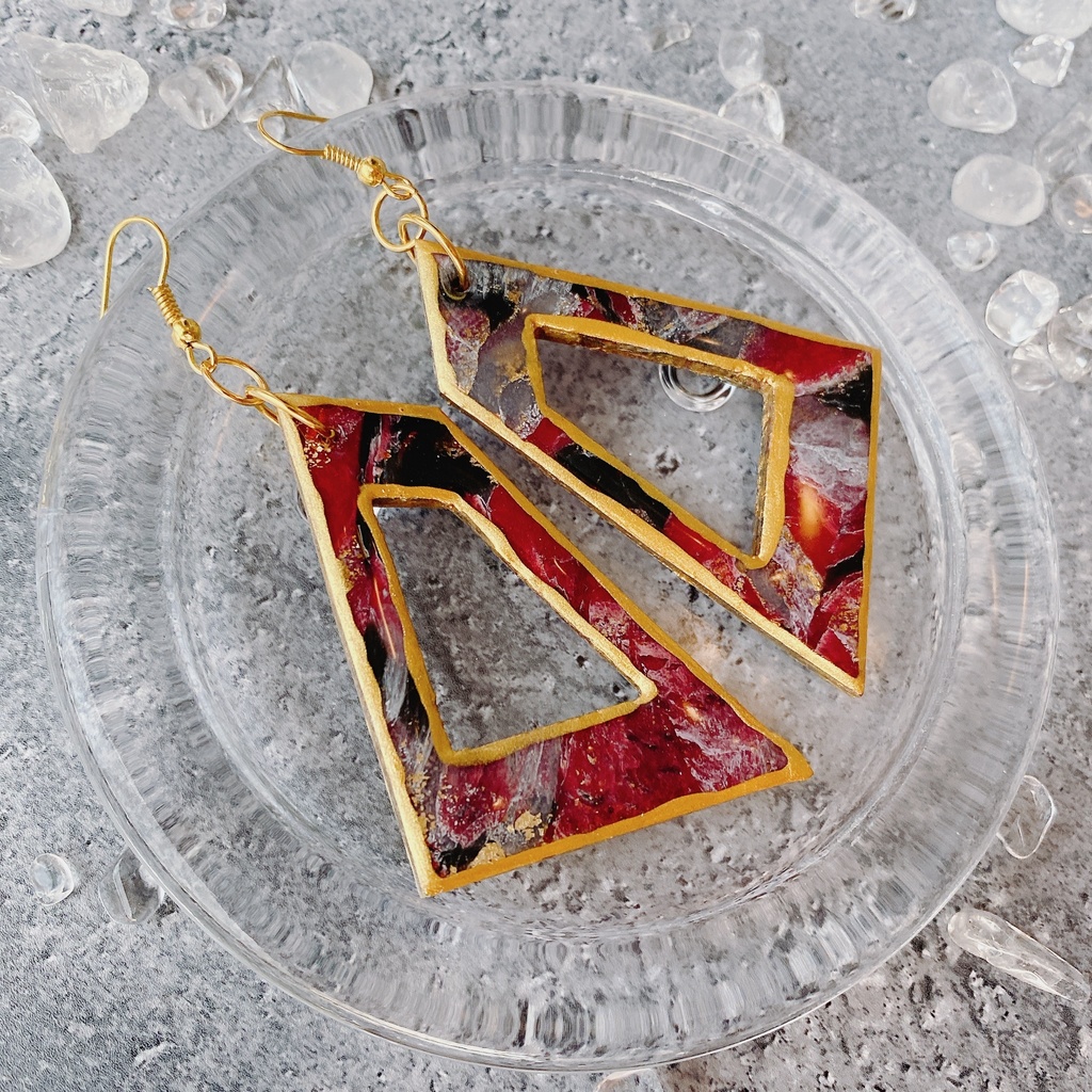 【刀剣乱舞】大包平 イメージ ピアス イヤリング 大きめ