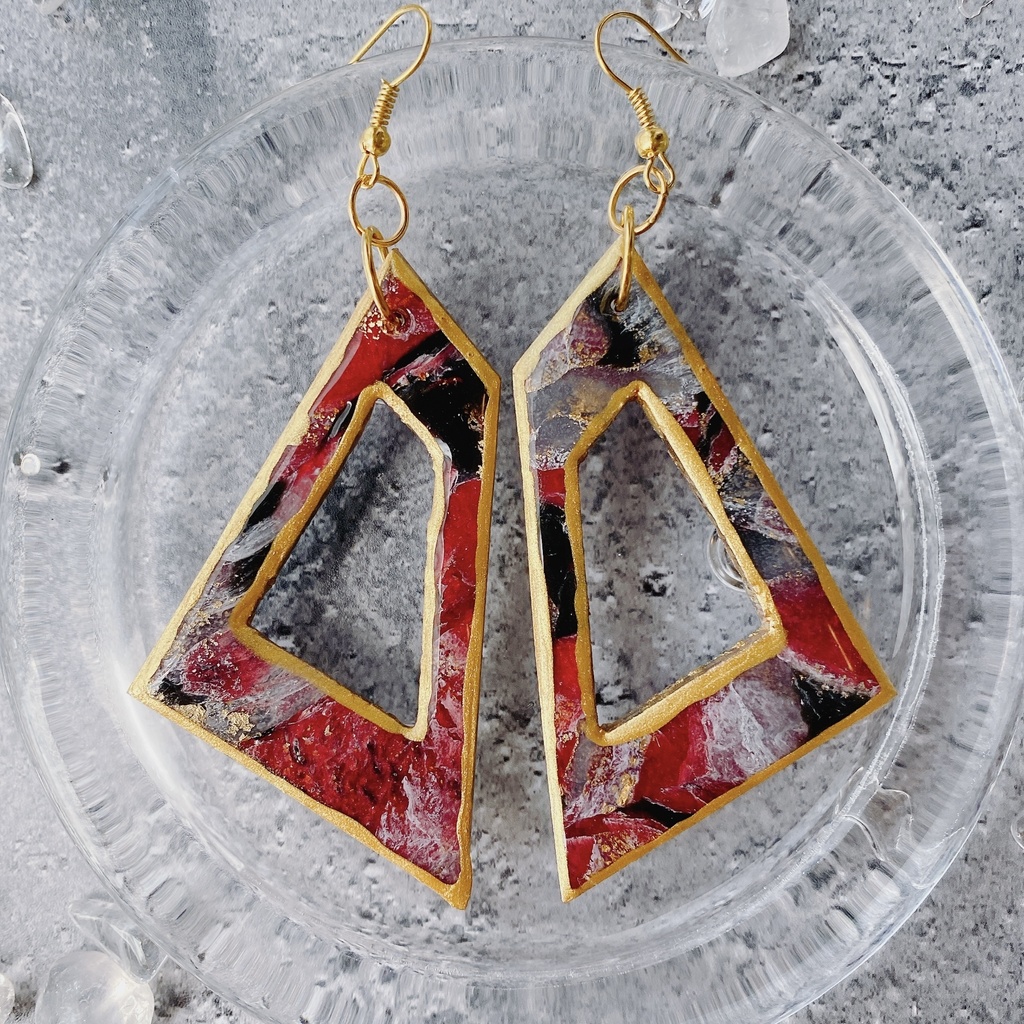 【刀剣乱舞】大包平 イメージ ピアス イヤリング 大きめ