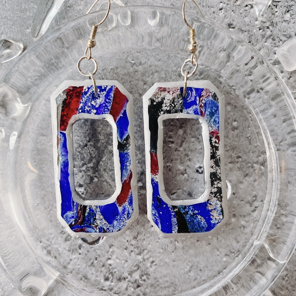 【刀剣乱舞】八丁念仏 イメージ ピアス イヤリング 大きめ