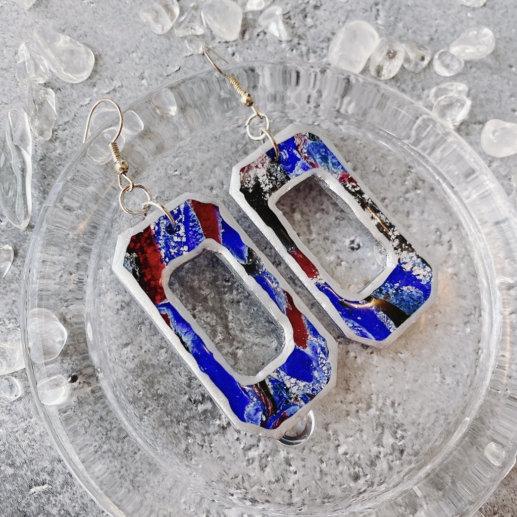 【刀剣乱舞】八丁念仏 イメージ ピアス イヤリング 大きめ