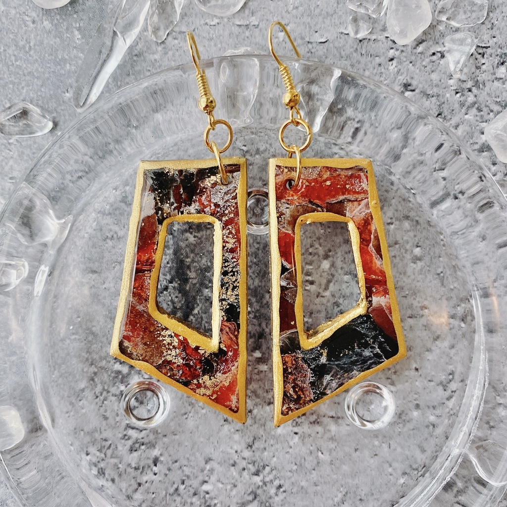 【刀剣乱舞】大俱利伽羅 イメージ ピアス イヤリング 大きめ