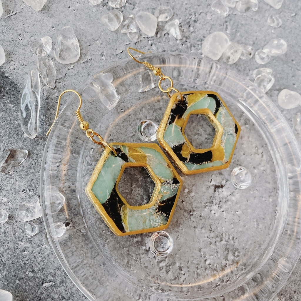 【刀剣乱舞】膝丸 イメージ ピアス イヤリング 大きめ