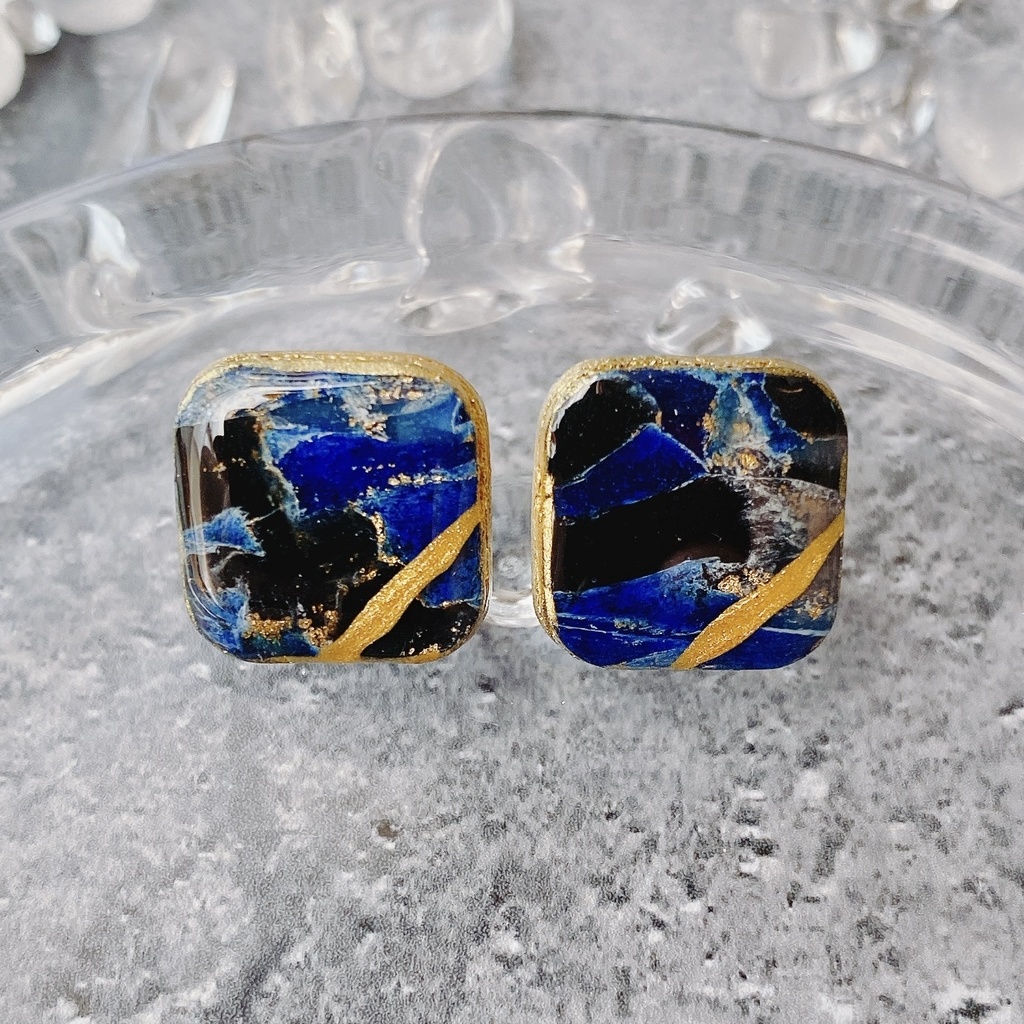 【刀剣乱舞】三日月宗近 イメージ ピアス 小さめ