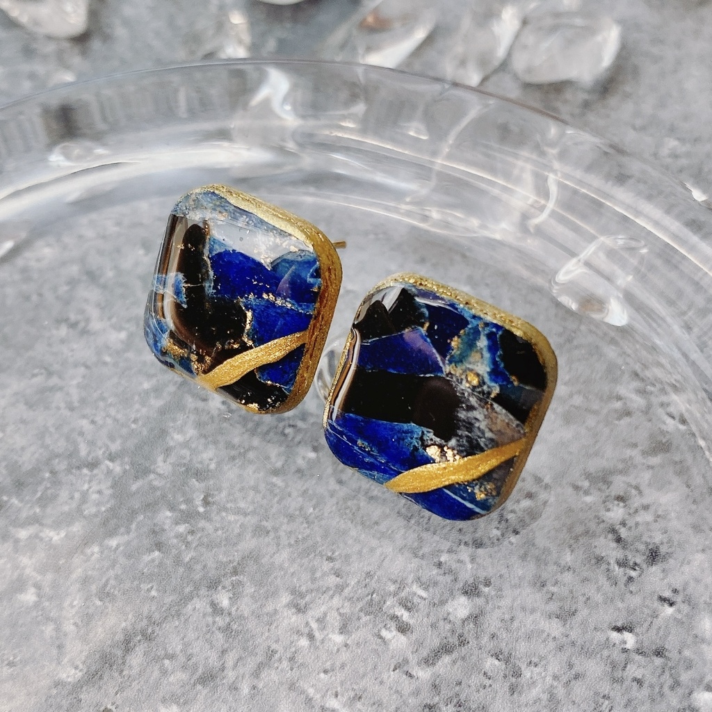 【刀剣乱舞】三日月宗近 イメージ ピアス 小さめ