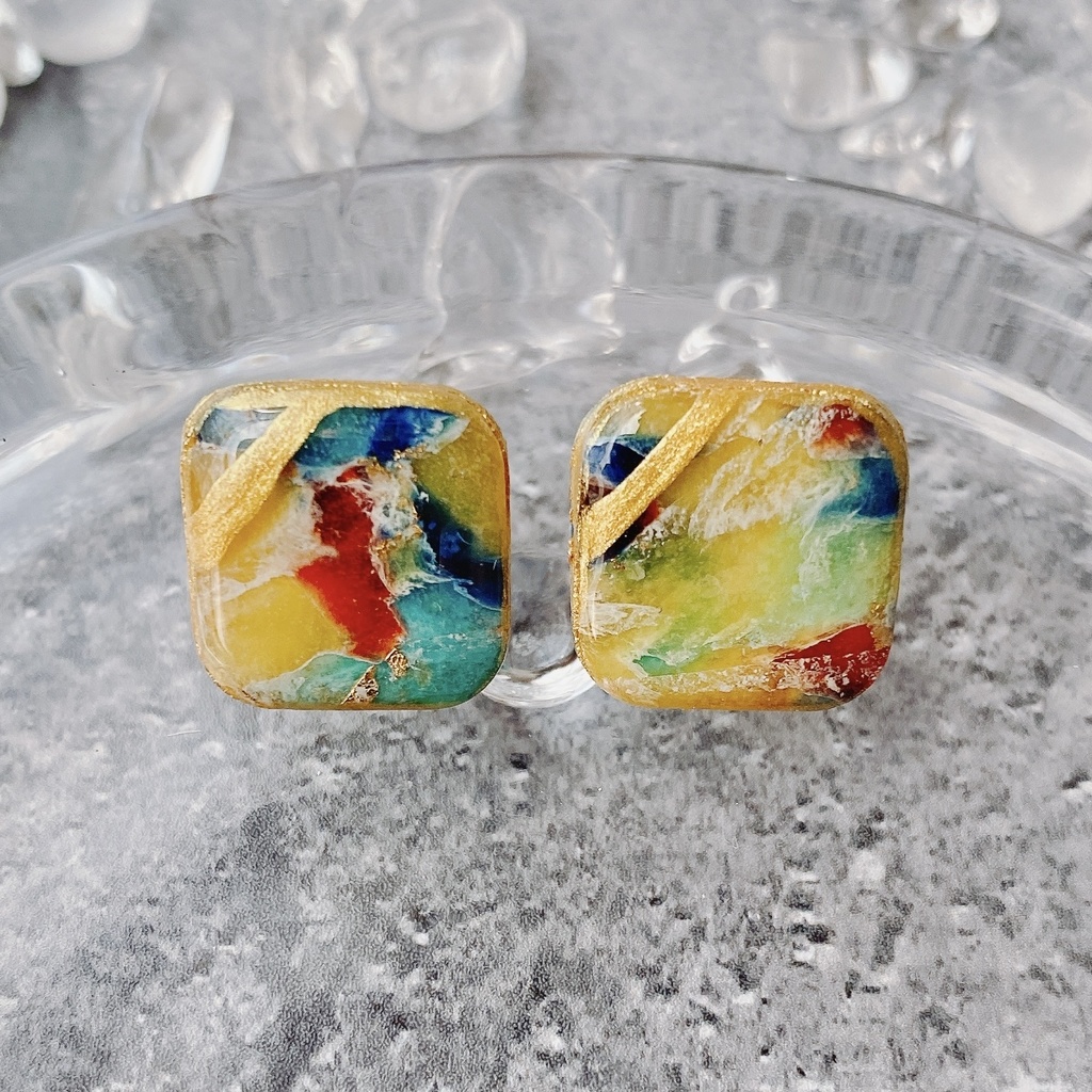 【刀剣乱舞】山姥切国広 イメージ ピアス 小さめ