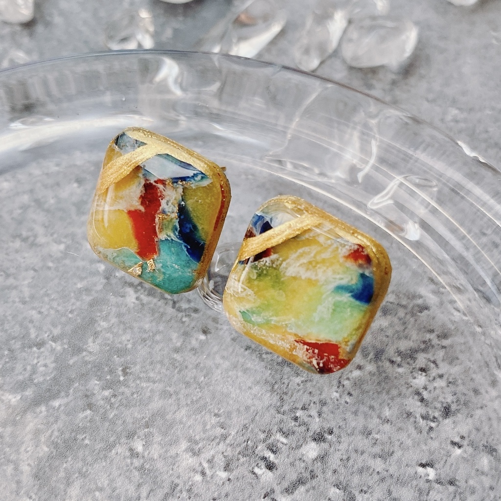 【刀剣乱舞】山姥切国広 イメージ ピアス 小さめ